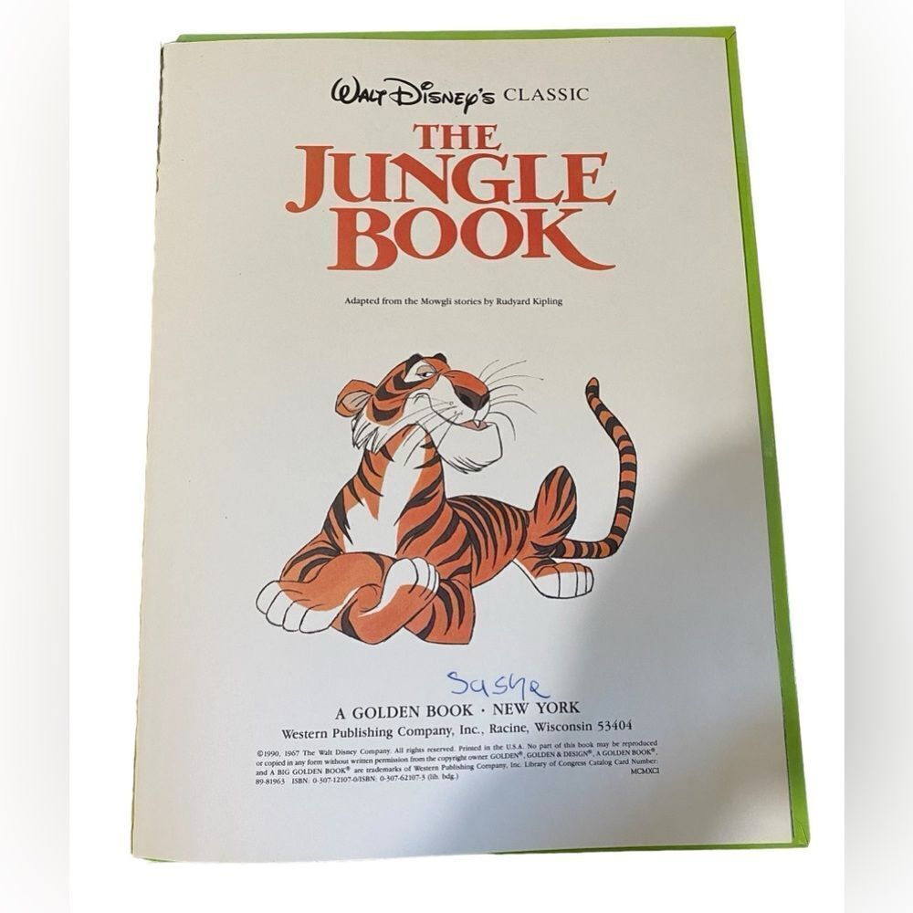 Vintage Disney The Jungle Book Story Book - Picture 2 of 6